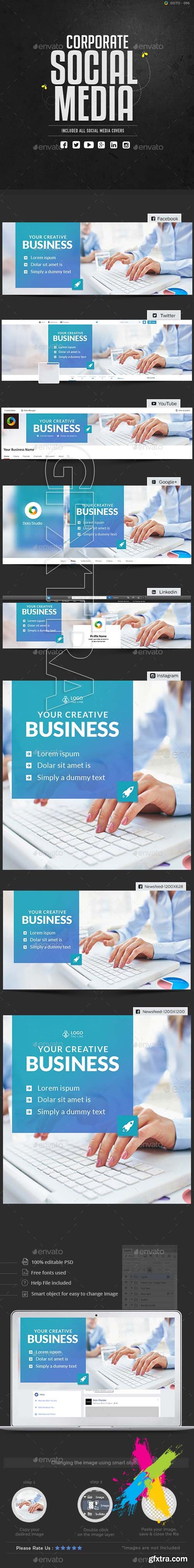 Graphicriver - Corporate Social Media Pack 20267220