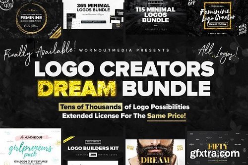 CM - Logo Creators Dream Bndl (All Logos) 1229461