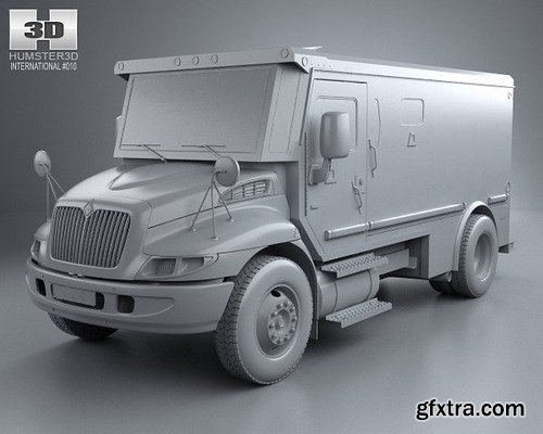 International Durastar Armored 2002 3D Model