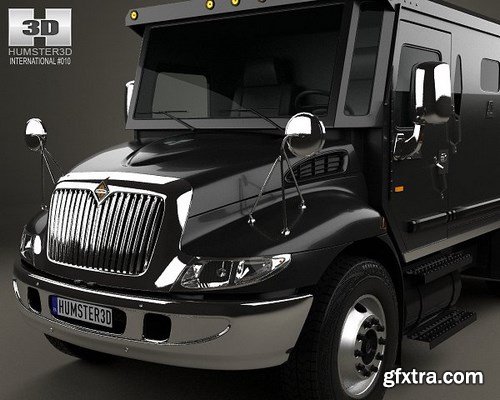 International Durastar Armored 2002 3D Model