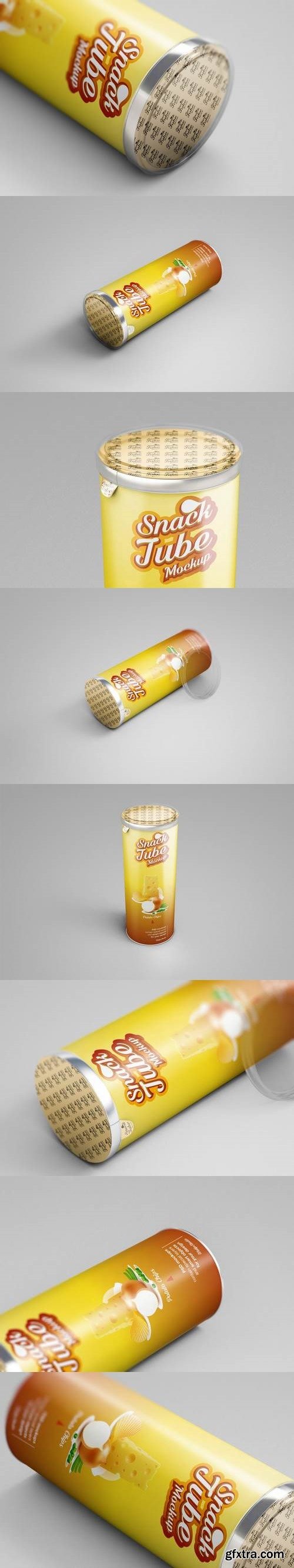 Snack Tube Mockup