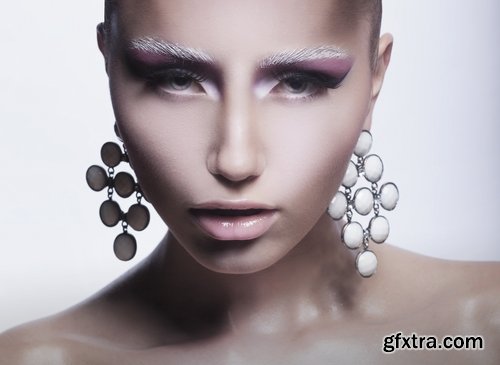 Glamor beauty makeup female girl model female accessory 18 HQ Jpeg