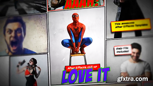 Videohive Comic Book Template 20167805