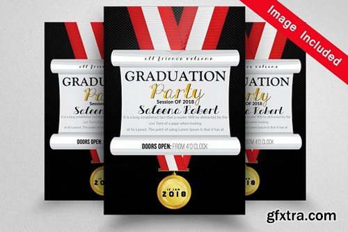 CM - Graduation Announcement Template 1595390