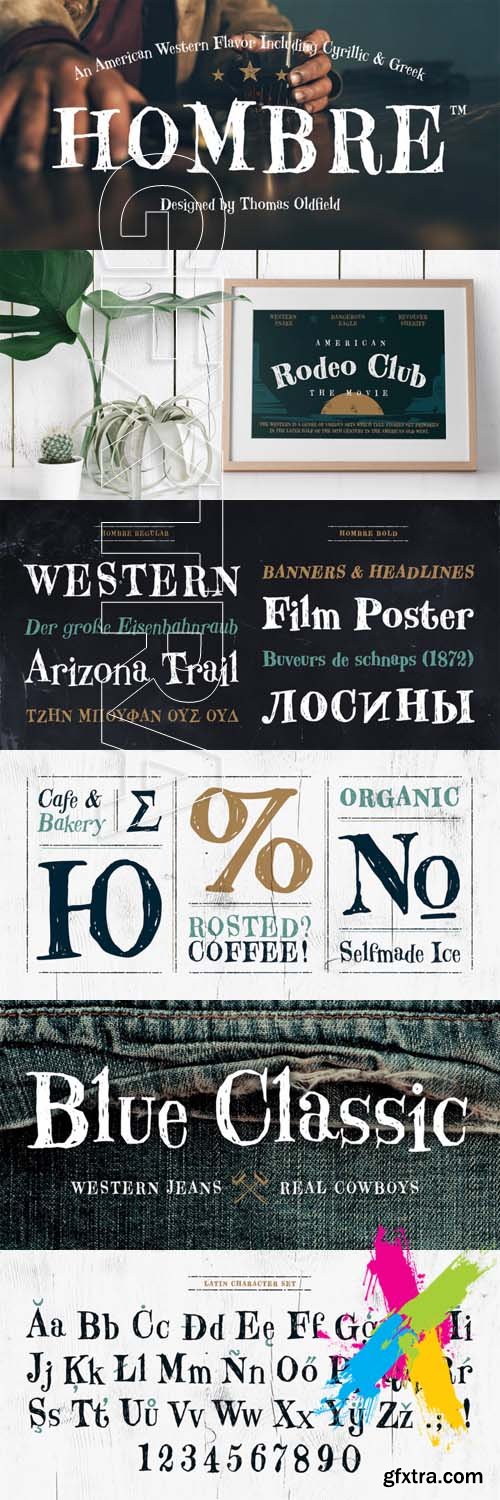 Hombre font family