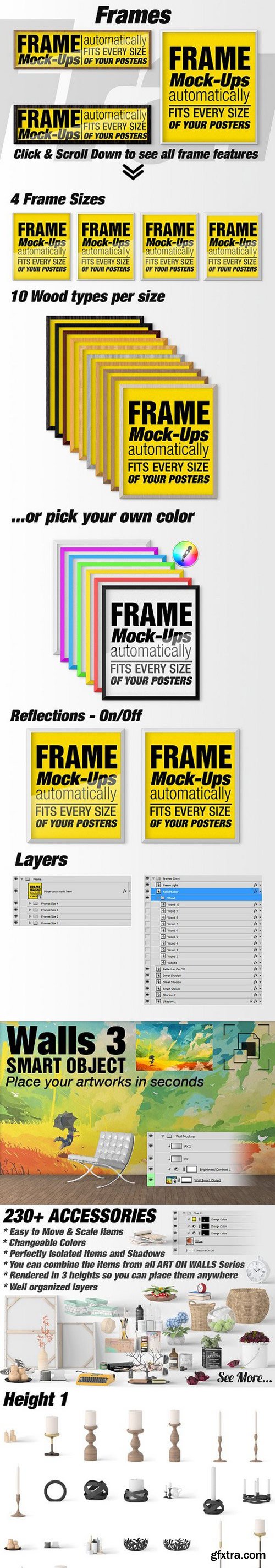 CM - Canvas Mockups - Frames Mockups v 42 1504082