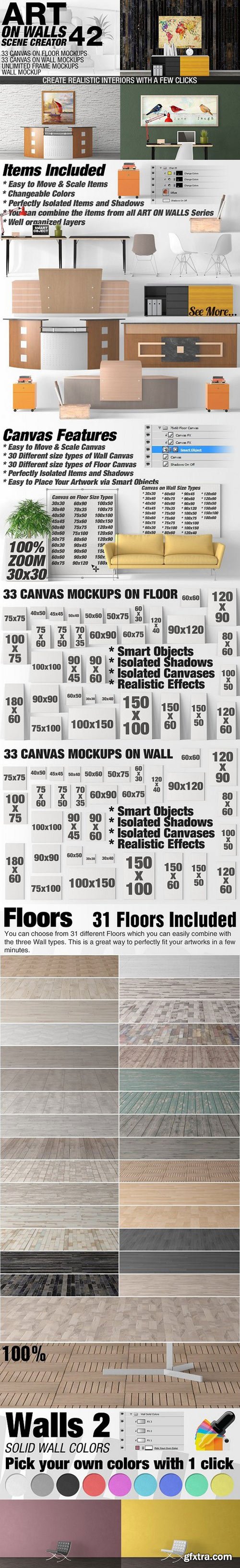 CM - Canvas Mockups - Frames Mockups v 42 1504082