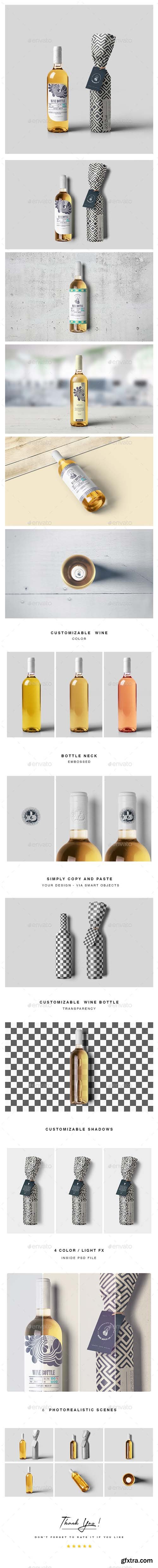 GR - White Wine Bottle Mock-up 20269405