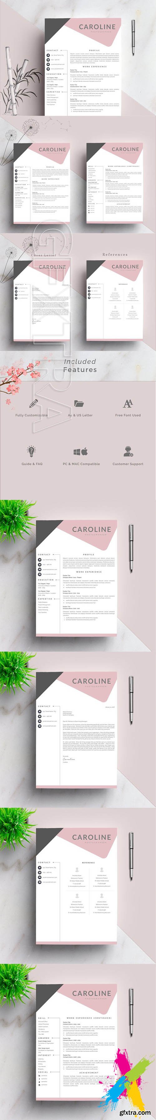 CM - CV Resume Template 1651269