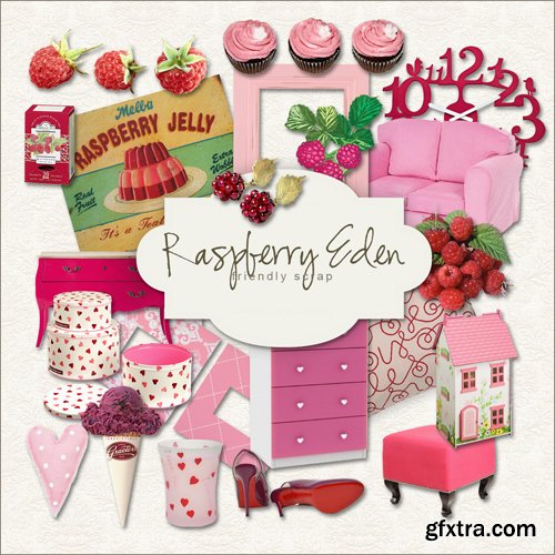 Scrap Kit - Raspberry Eden