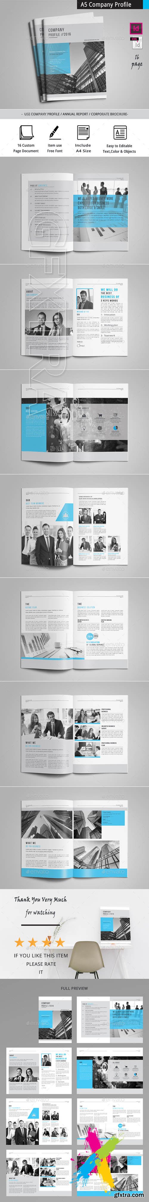 Graphicriver - A5 Company Profile 20236102