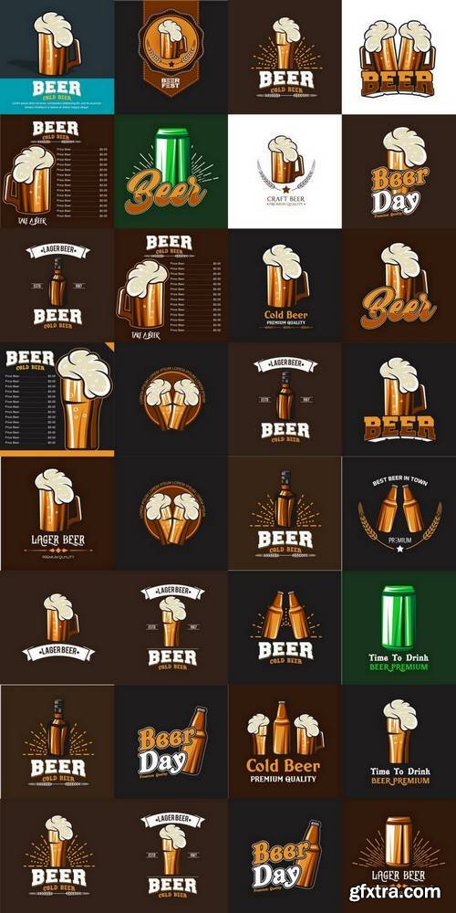 Beer Vector Set