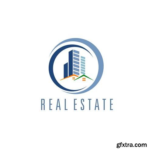 Real Estate Business Logo - Apartment, Condo, House