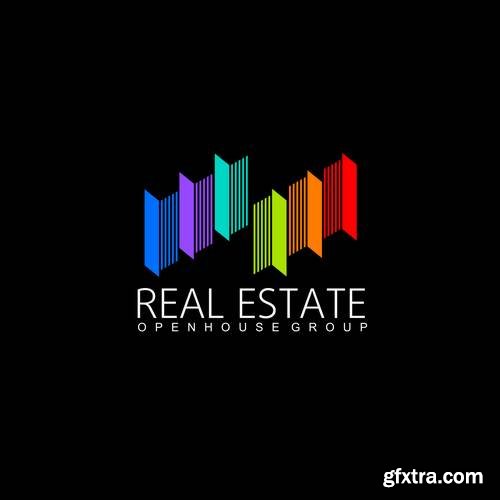 Real Estate Business Logo - Apartment, Condo, House