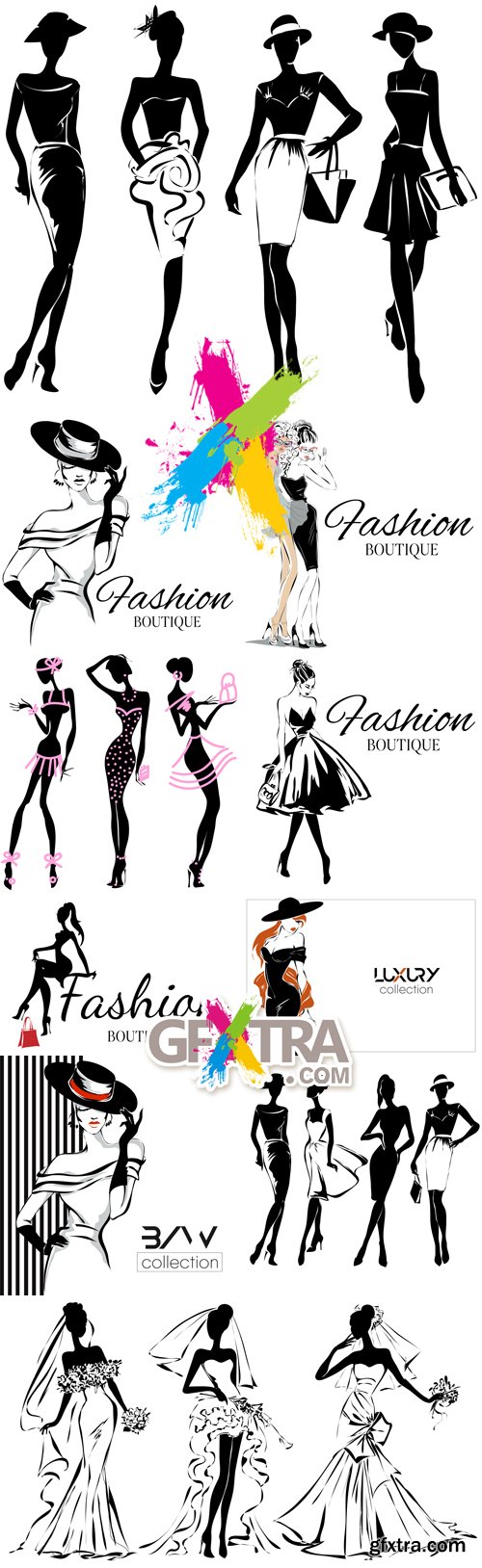 Fashion Boutique Vector Concept