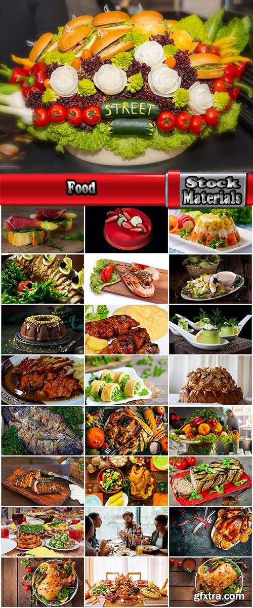 Food delicacy grilled meat seafood chicken sweetness cake salad 25 HQ Jpeg