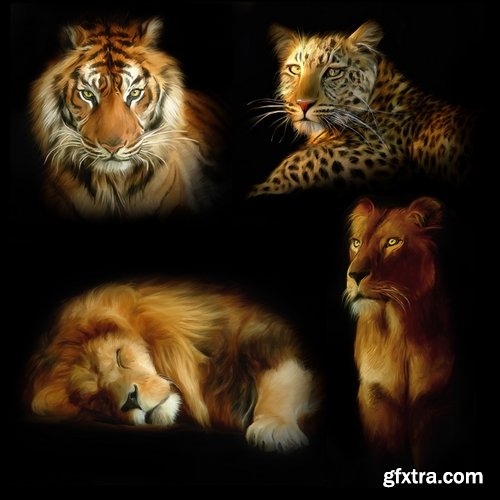 Wild look animal lion elephant frog owl panther iguana eagle dove wolf 18 HQ Jpeg