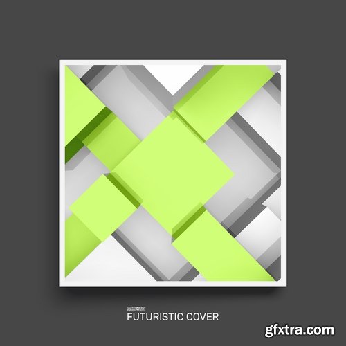 Frame picture on wall background decoration element background abstract illustration 19 EPS