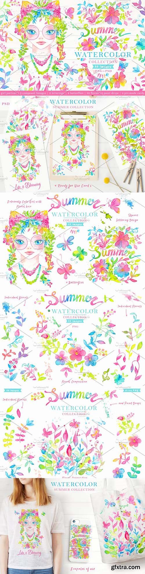 CM - Watercolor Summer Collection 1669875