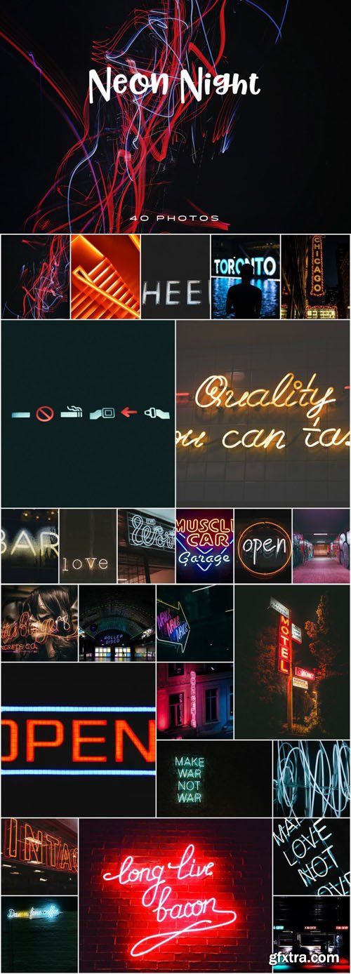 40 Neon Photo Pack JPG