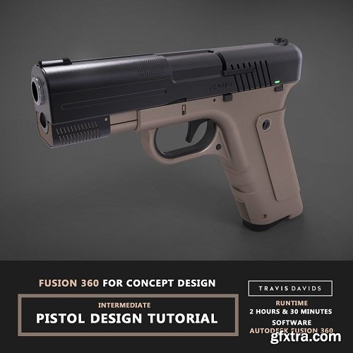 Fusion 360 For Concept Design - Pistol Design Tutorial