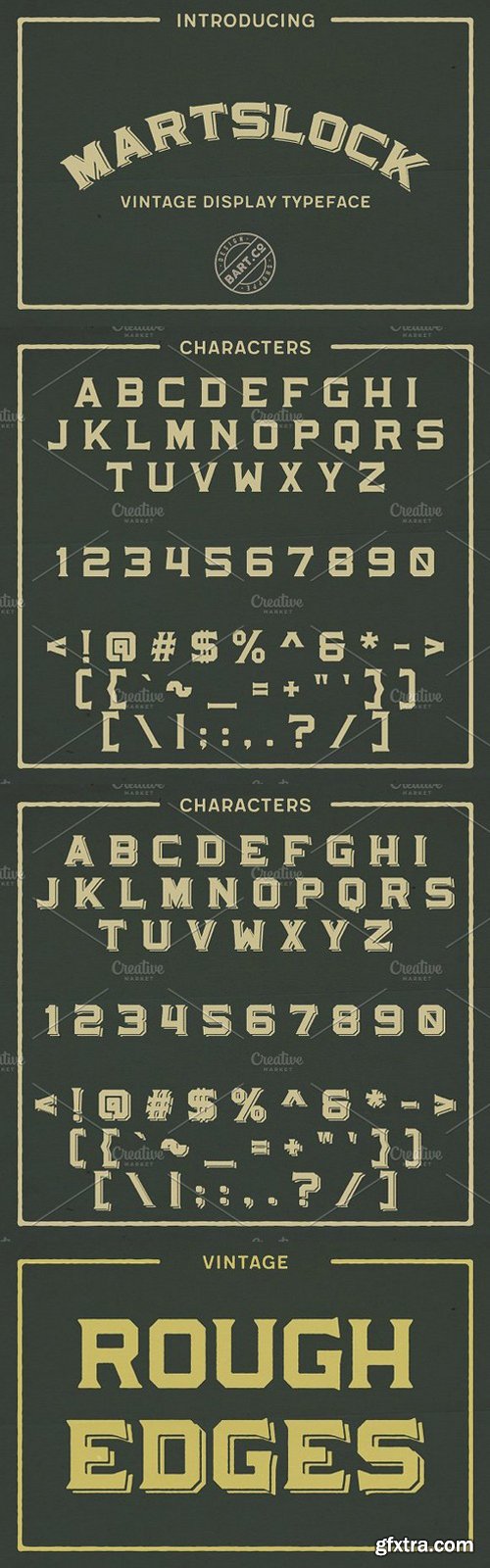 CM - Martslock Typeface 1595081