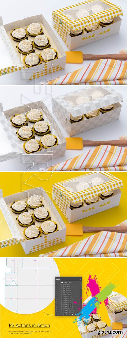 CM - Six Cupcake Box Mockup 03 1672206