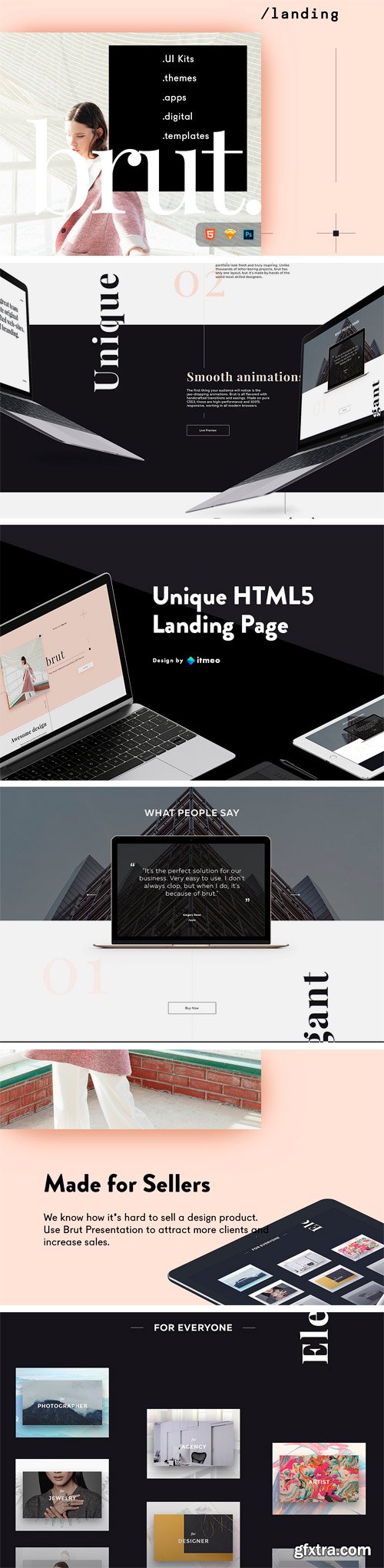 CM 1603859 - Brut Landing Page