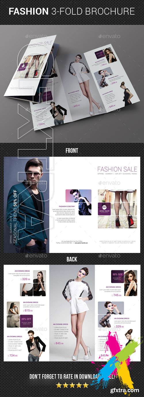 Graphicriver - Fashion 3-Fold Brochure 21 20263667