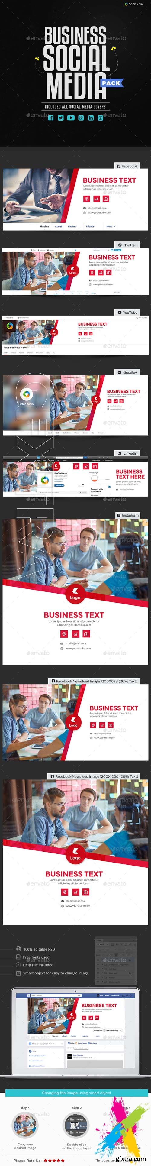 Graphicriver - Business Social Media Pack 20267187