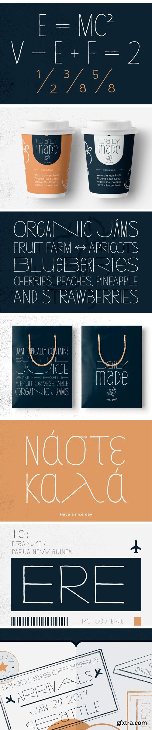 YWFT Hannah Font Family