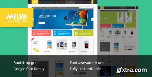 ThemeForest Mello - Ecommerce Responsive Html Template 12055979