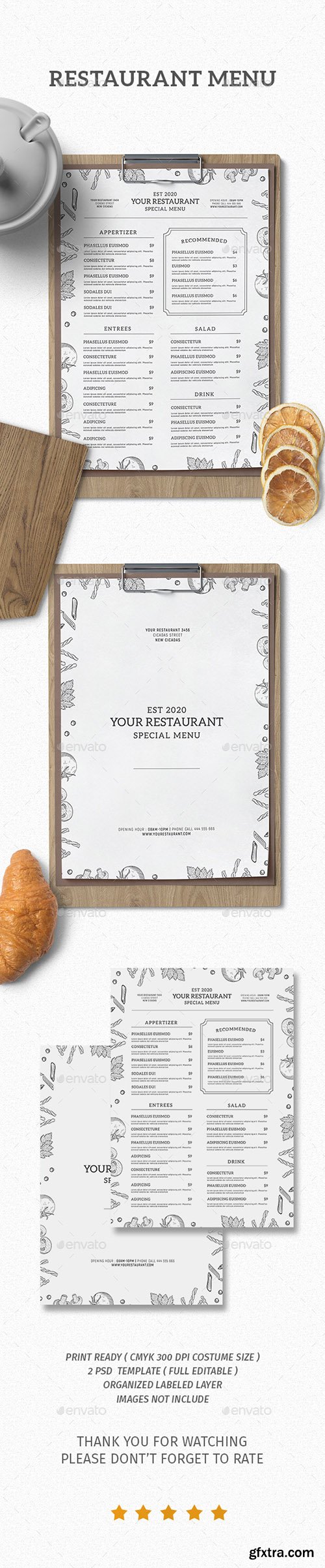 Graphicriver Food Menu 20322045