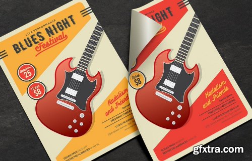 Graphicriver Guitar Festival Flyer 17962987