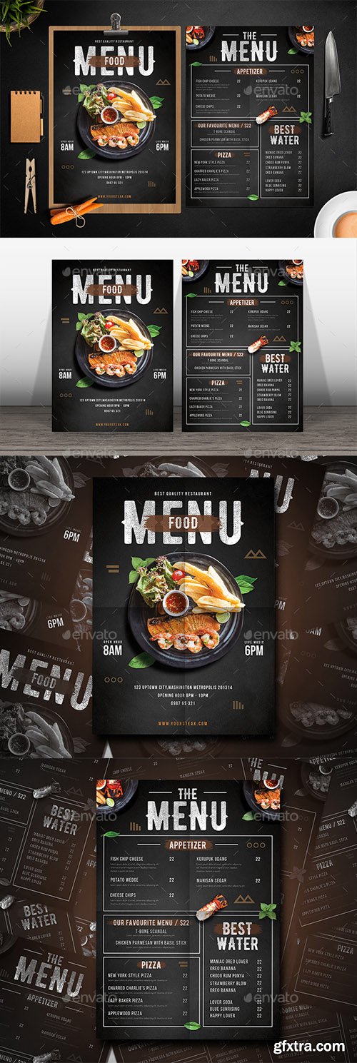 GR - Modern Food Menu 20328178