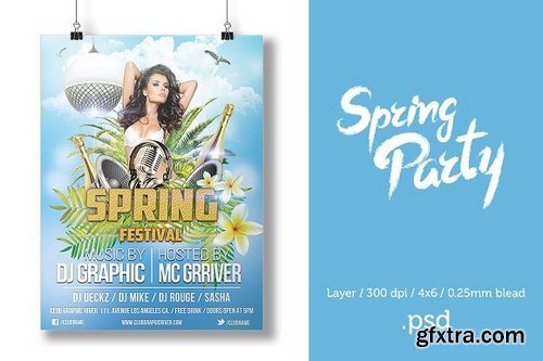 CM - Spring Party Flyer 1325990