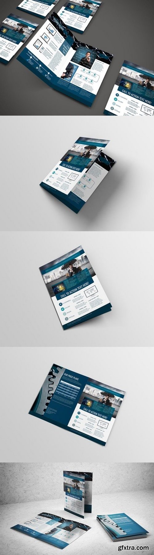 CM - A4 BiFold Brochure Template 1326175