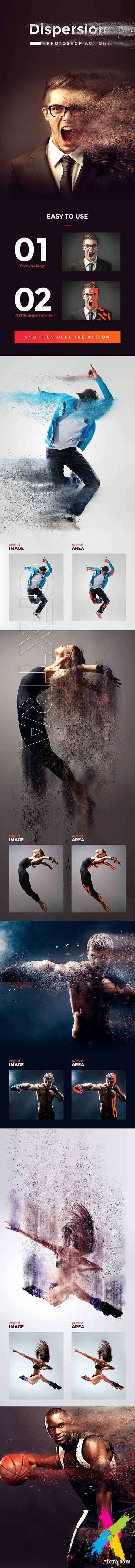 Graphicriver - Dispersion Photoshop Action 20235670