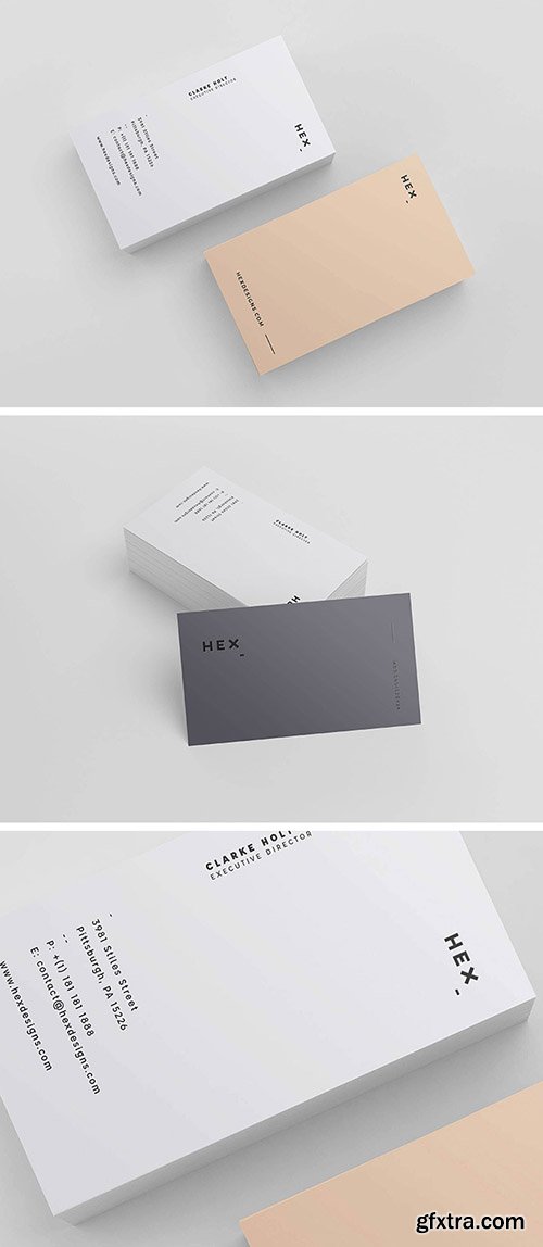 PSD Template - HEX Business Card