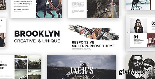 ThemeForest - Brooklyn v4.5.3 - Creative Multi-Purpose WordPress Theme - 6221179