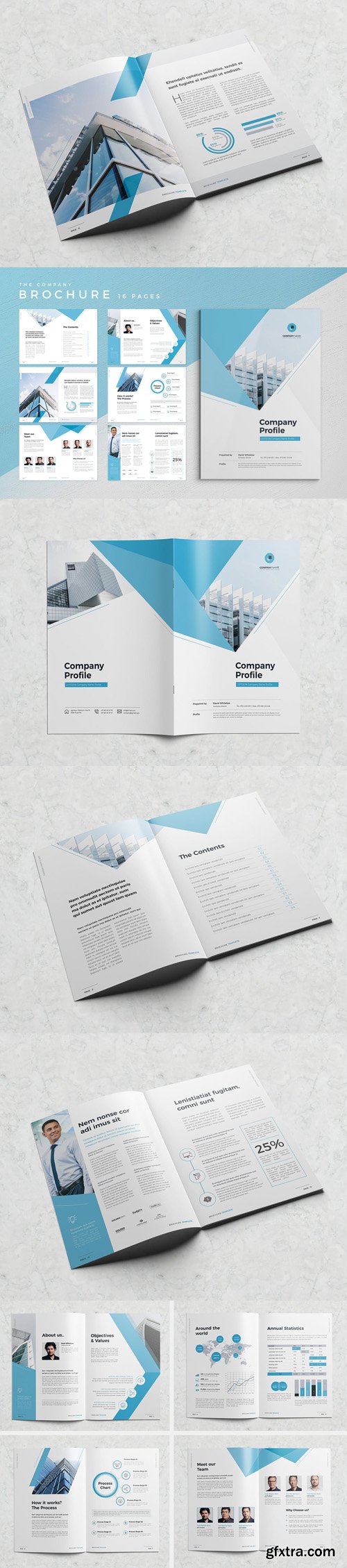 Minimal Company Profile 16 Pages