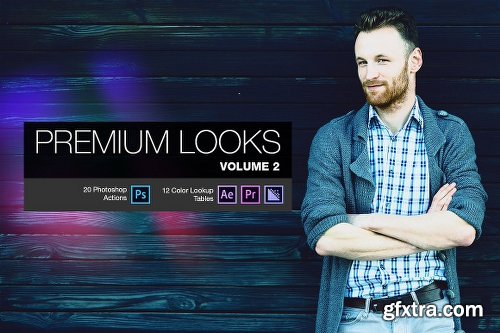 CreativeMarket Premium Looks PS Actions (Vol. 2) 71998