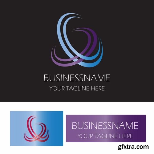 Logo icon business element advertising poster signboard 4-25 EPS