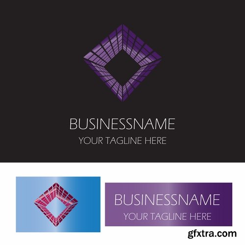 Logo icon business element advertising poster signboard 4-25 EPS