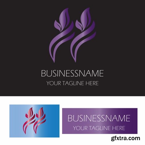 Logo icon business element advertising poster signboard 4-25 EPS