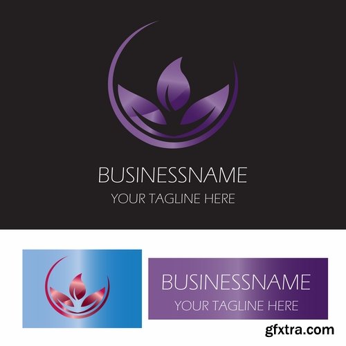 Logo icon business element advertising poster signboard 4-25 EPS