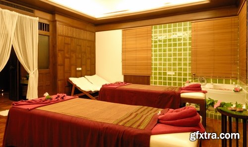 Massage table cabinet medicine oil salt rest 25 HQ Jpeg