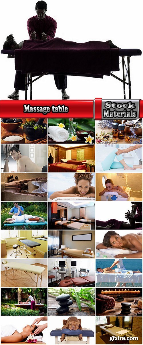 Massage table cabinet medicine oil salt rest 25 HQ Jpeg