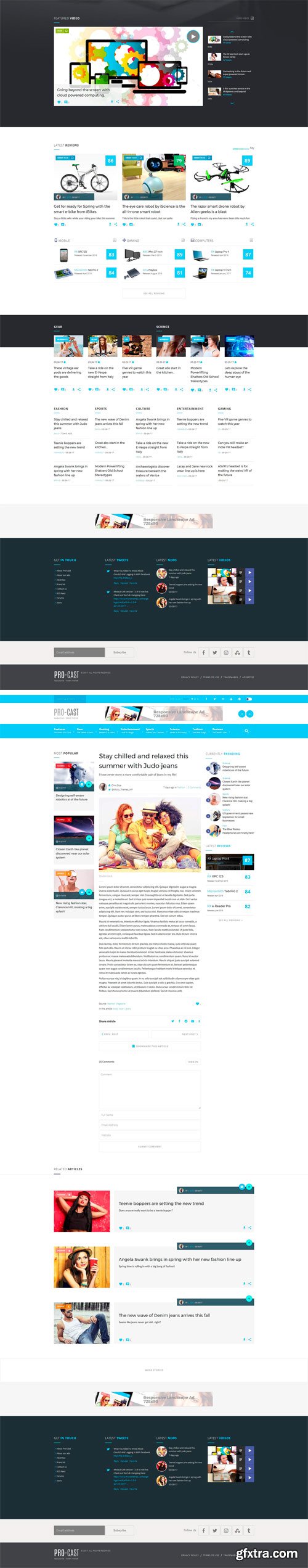 CM - Pro-Cast : Magazine WordPress Theme 1024886