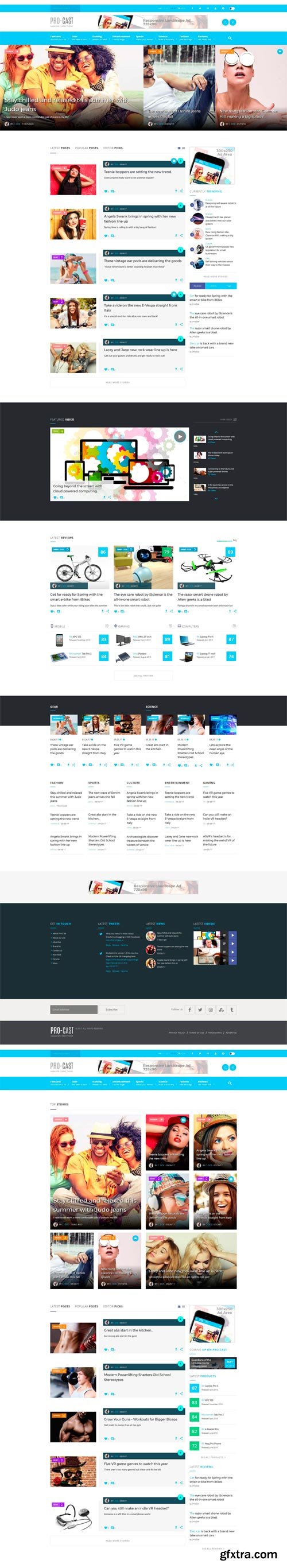 CM - Pro-Cast : Magazine WordPress Theme 1024886